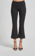 Pull On Cropped Flared Pant