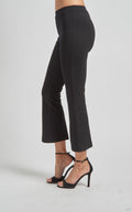 Pull On Cropped Flared Pant